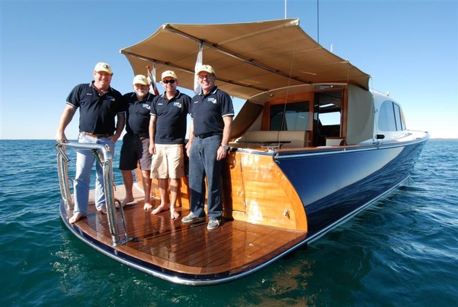 Radio Relay Crew - Club Marine Brisbane to Keppel Tropical Yacht Race 2010 race start. © Suellen Hurling 